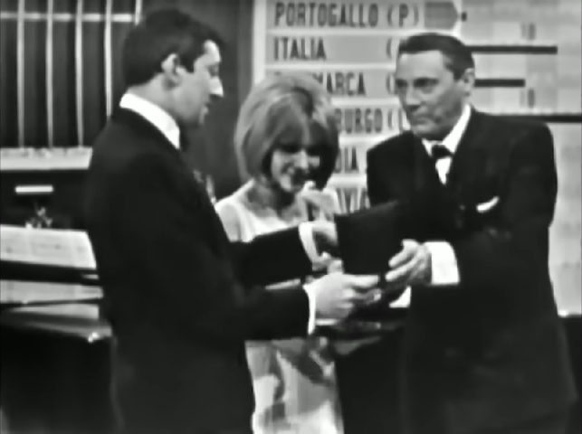 France Gall et Serge Gainsbourg à l'Eurovision 1965