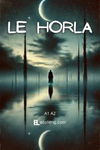 Couverture de Le Horla, roman en français adapté au niveau A2