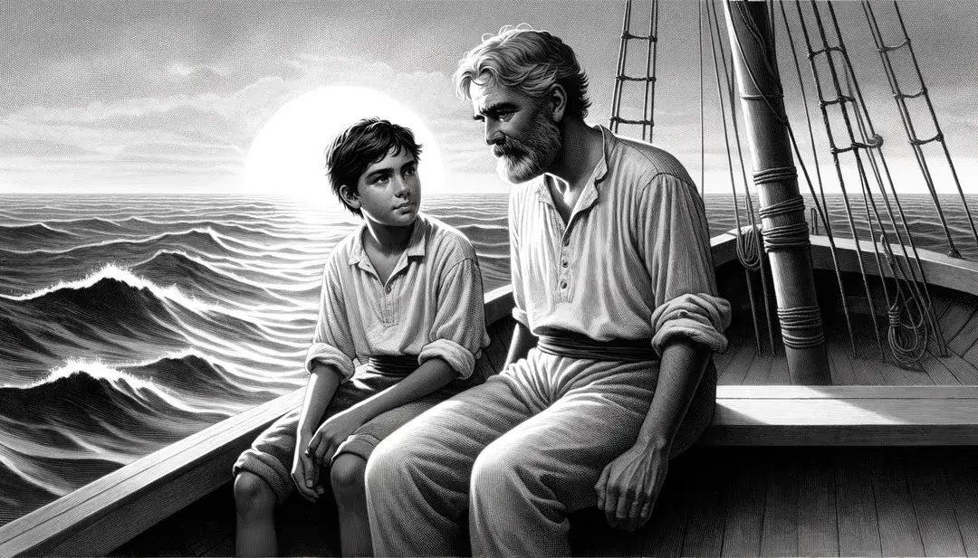 Le Vieil Homme et la Mer - 02 - Le départ en mer