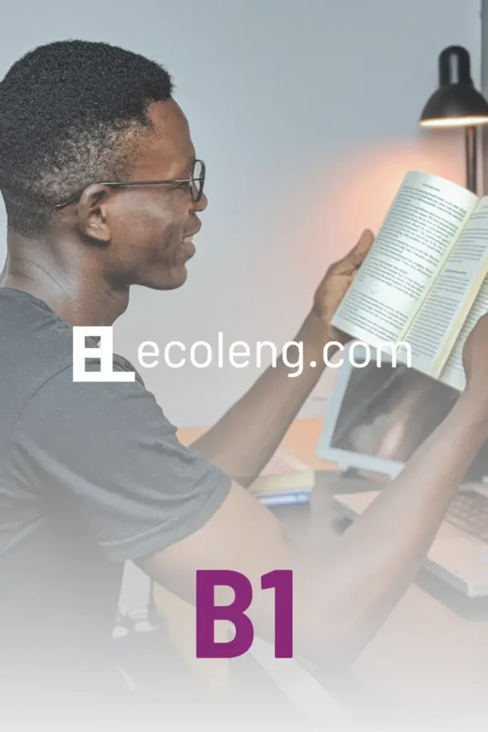 Ecoleng français B1 Test français B1