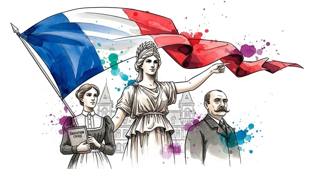 Illustration de Marianne