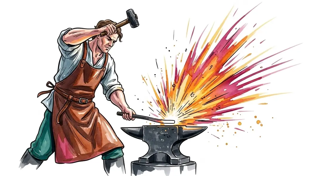 Illustration de la ferronnerie d'art