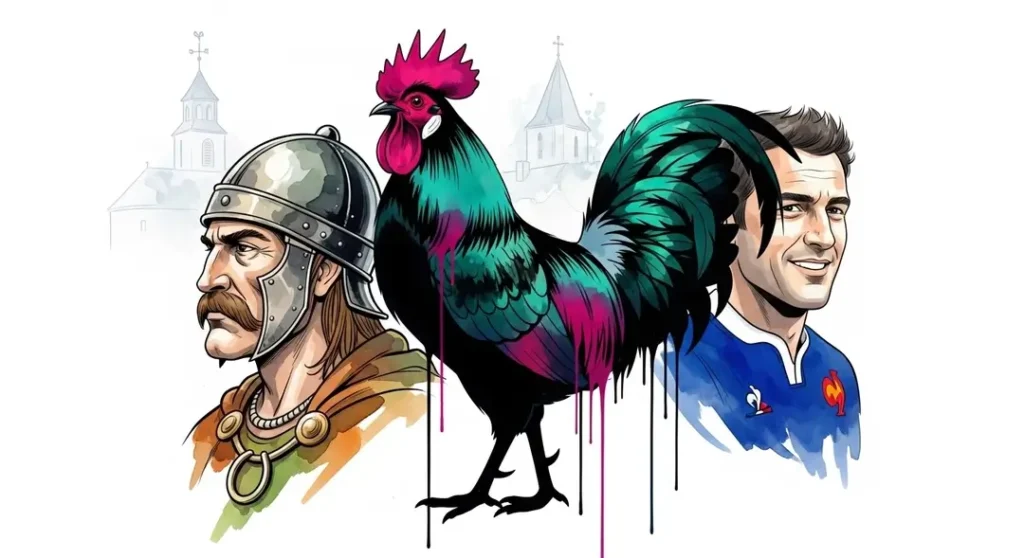 Illustration du coq gaulois