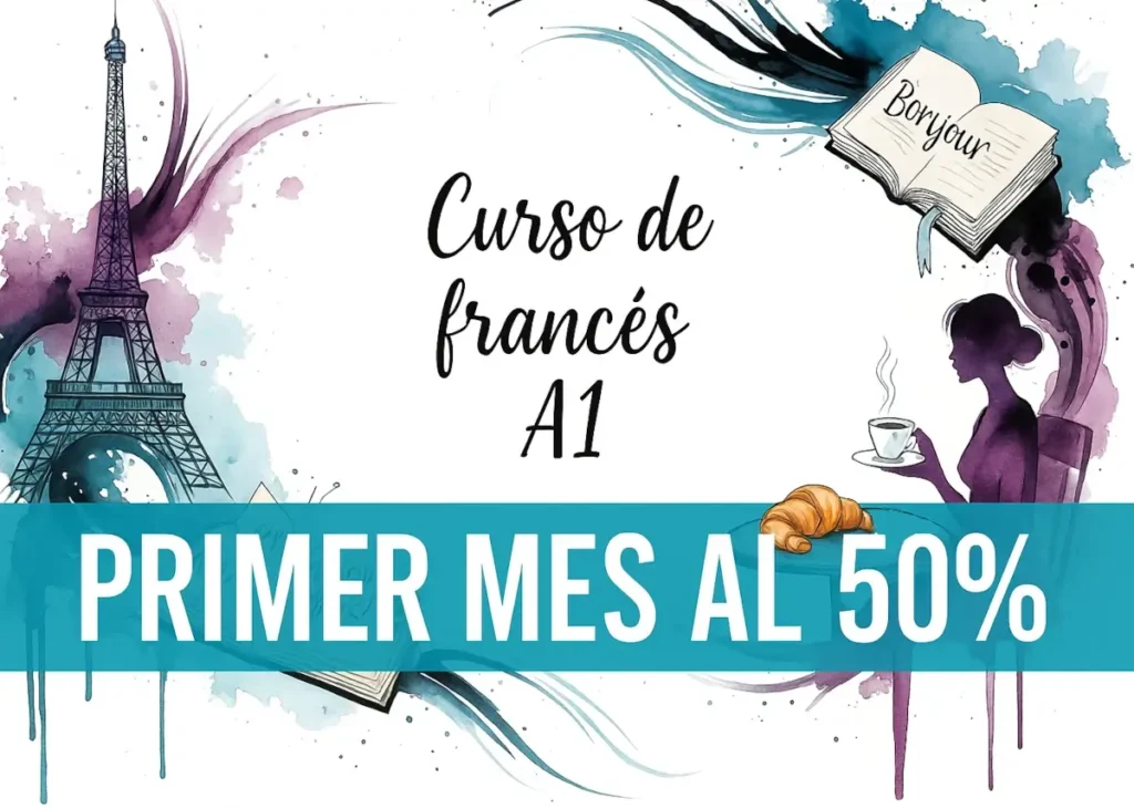 50 dto primer mes curso de frances